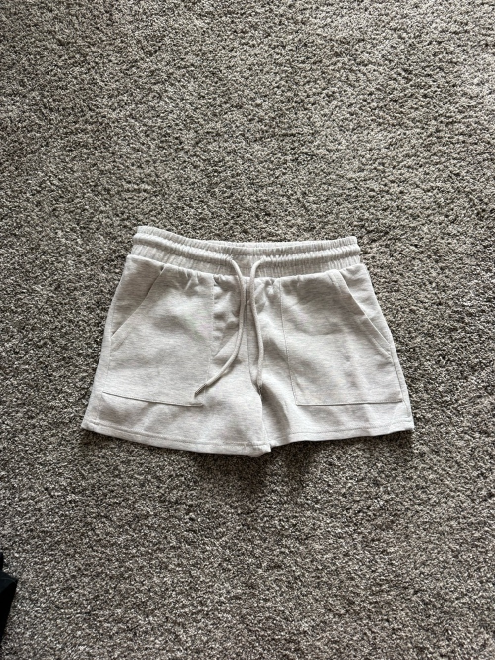 hotter Women's Drawstring Casual Shorts - Light Gray